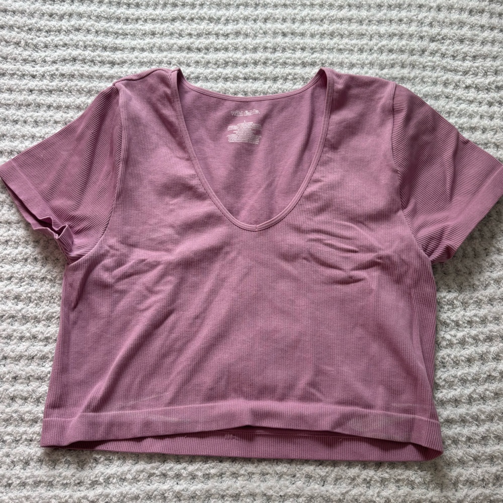 Wild Fable Pink Short Sleeve Tee Soft and Stylish